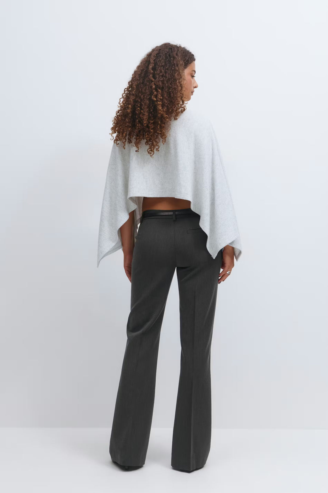 Relaxed bootcut trousers