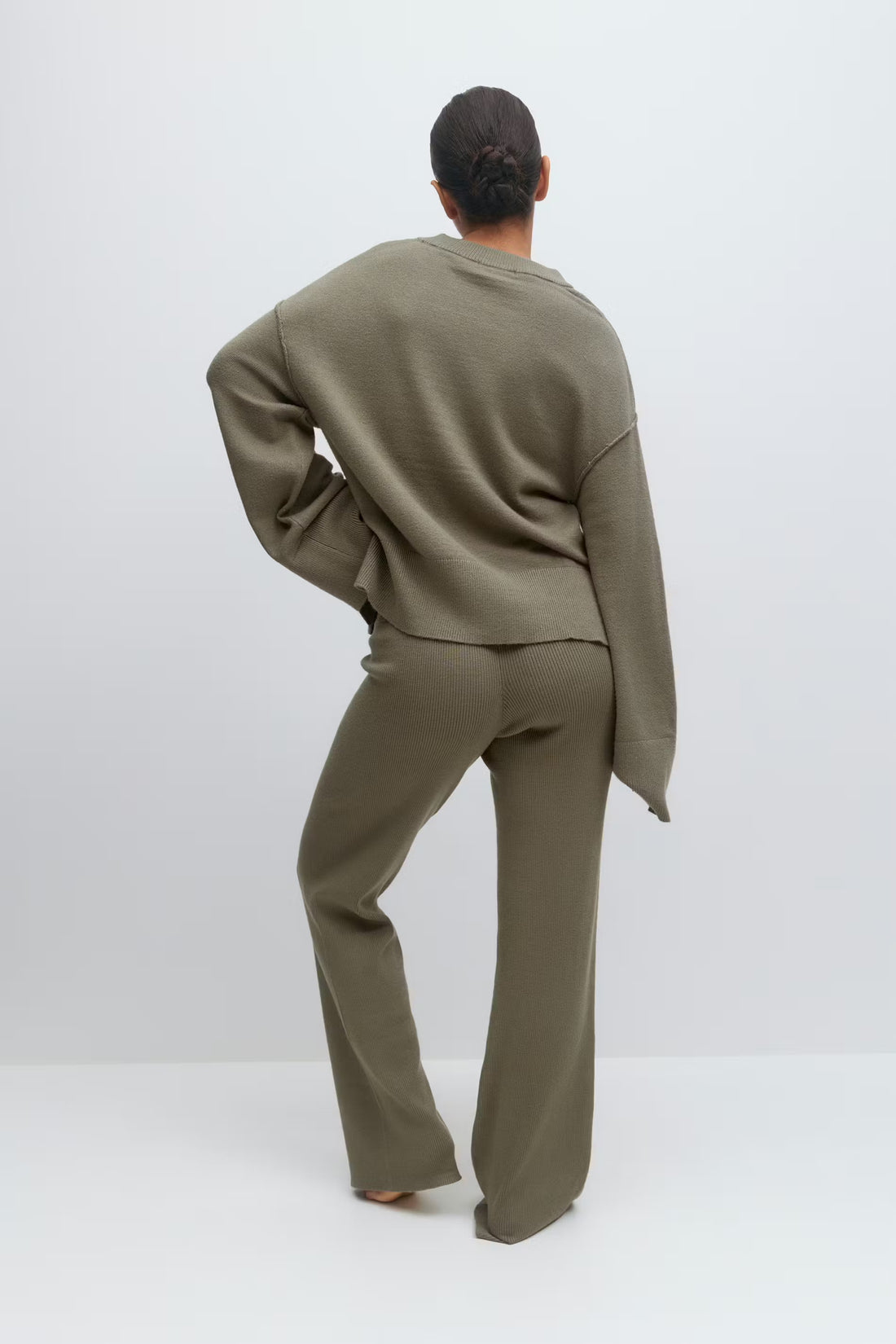 Knitted loungewear trousers