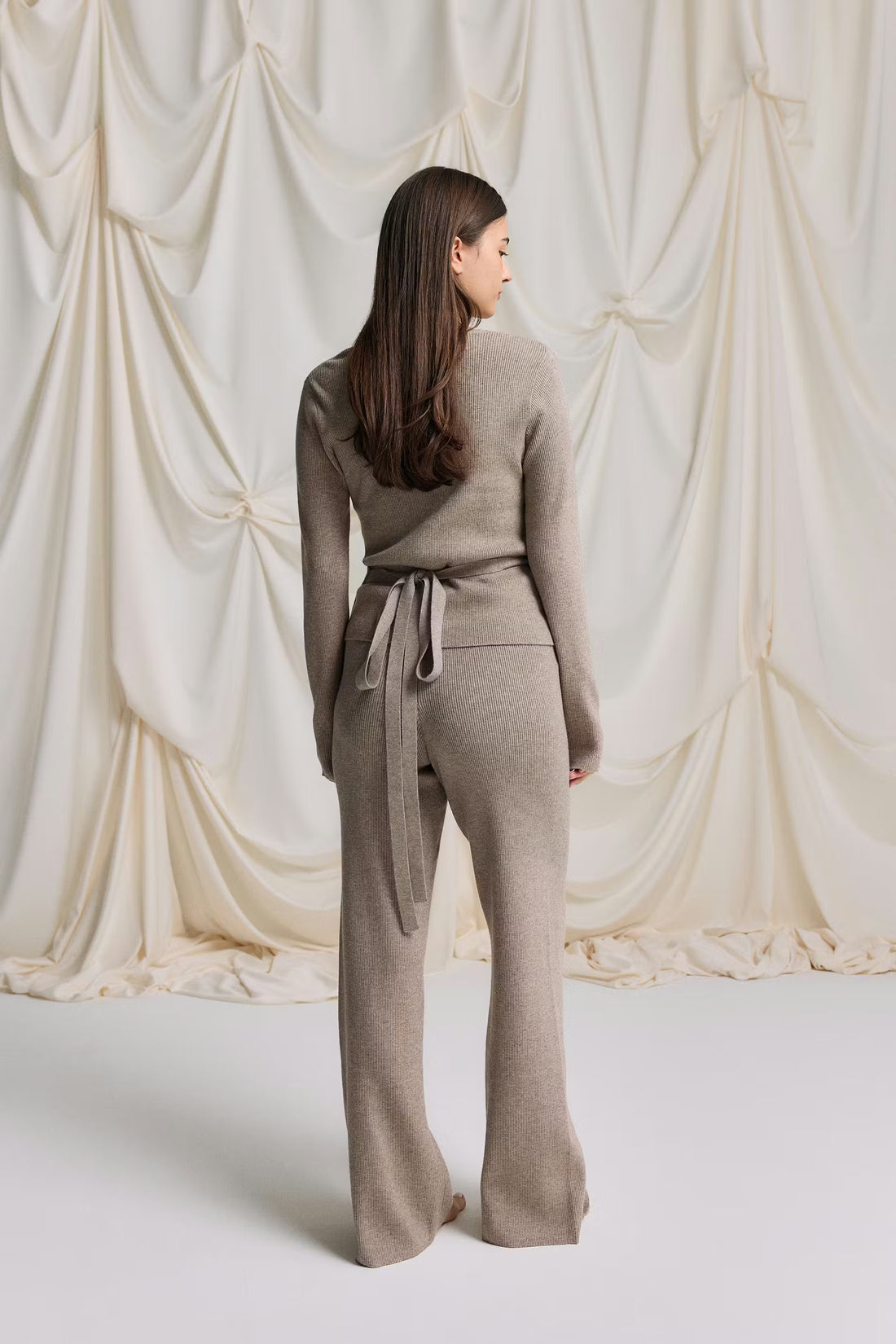 Knitted loungewear trousers