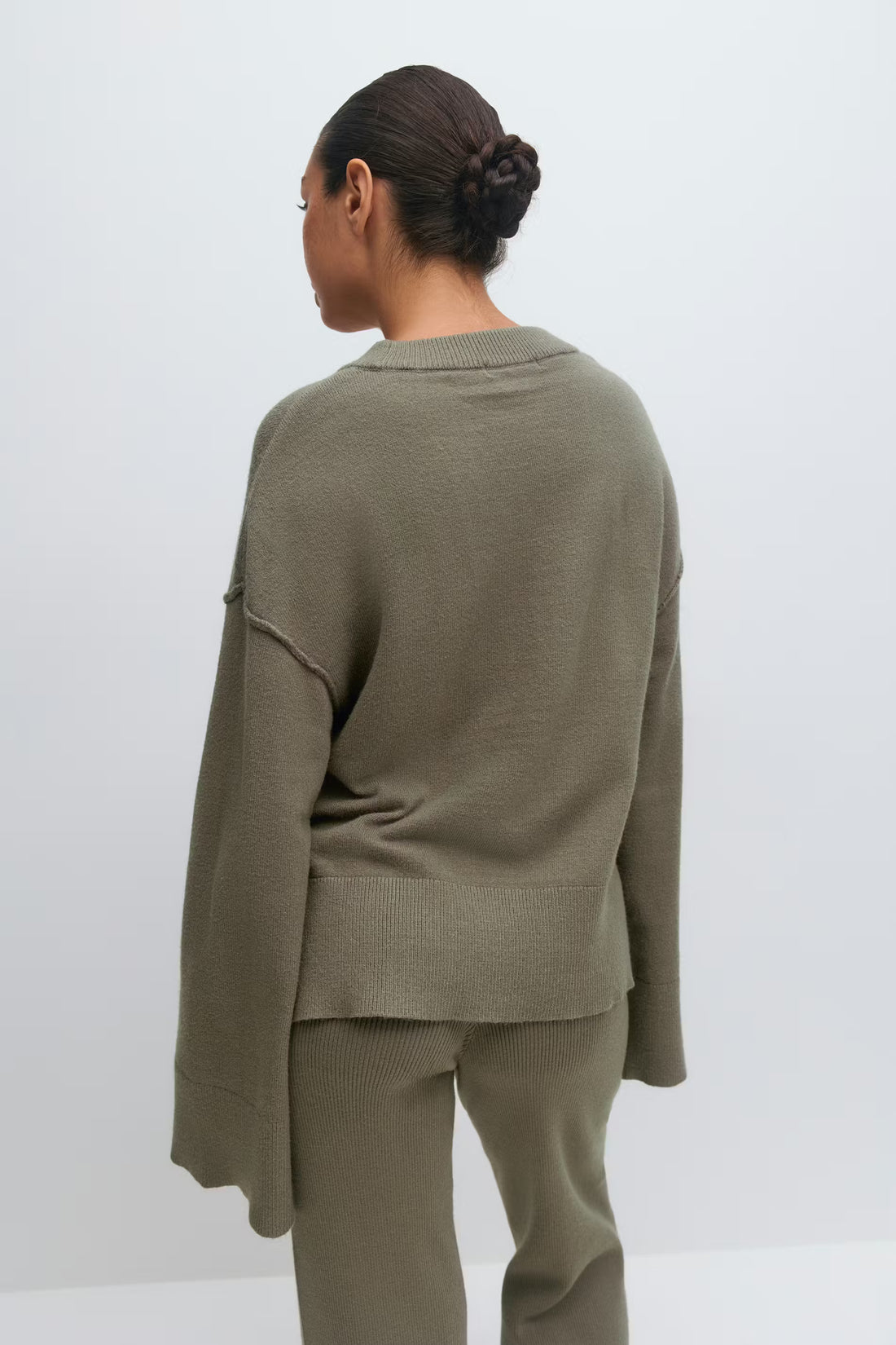 Knitted loungewear sweater