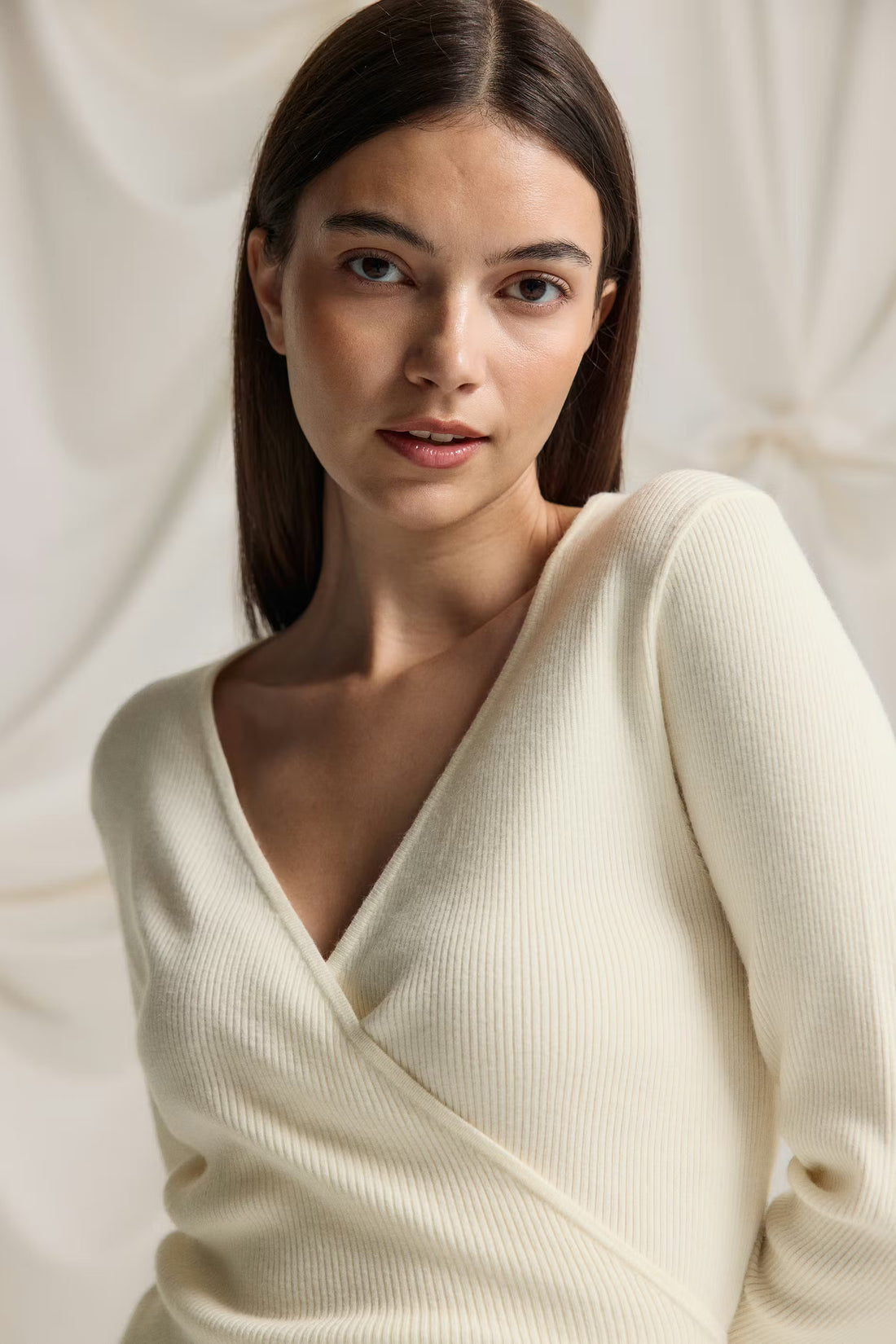 Knitted loungewear cardigan