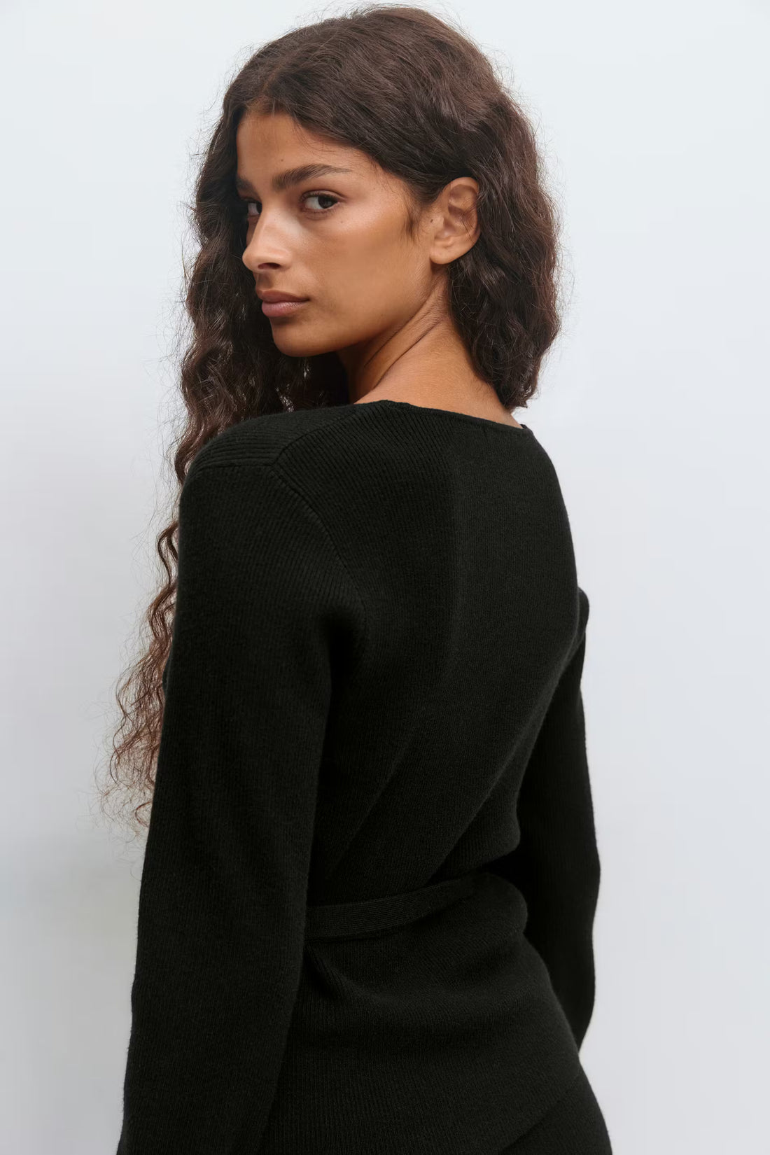 Knitted loungewear cardigan