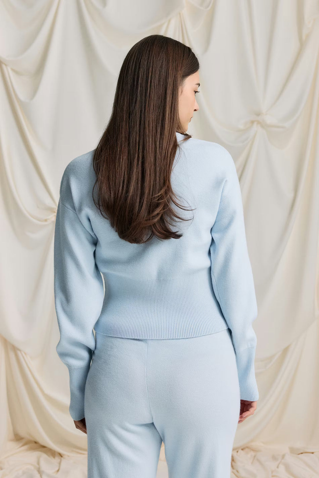 Knitted loungewear cardigan