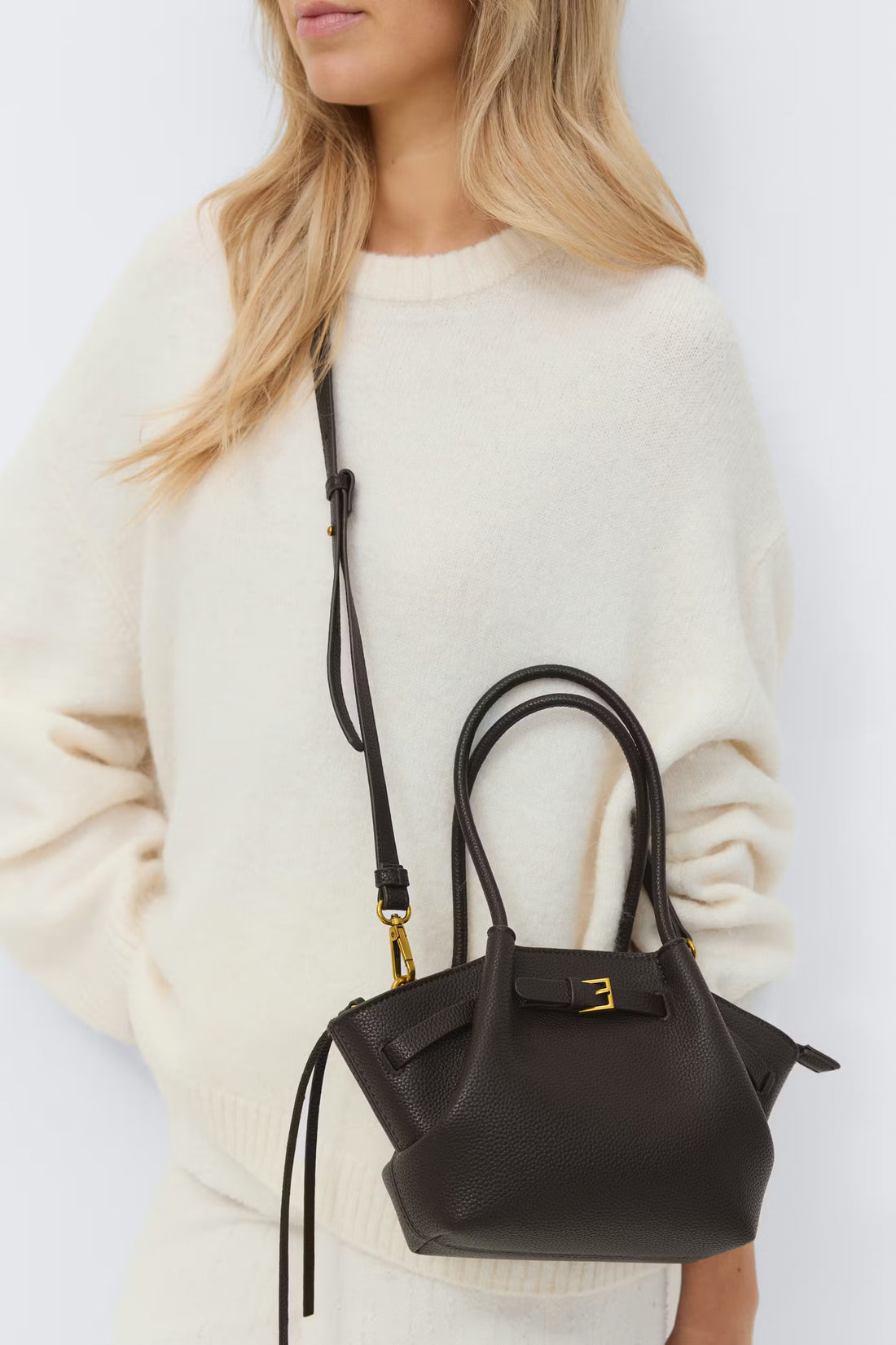 Mini fold detail bag