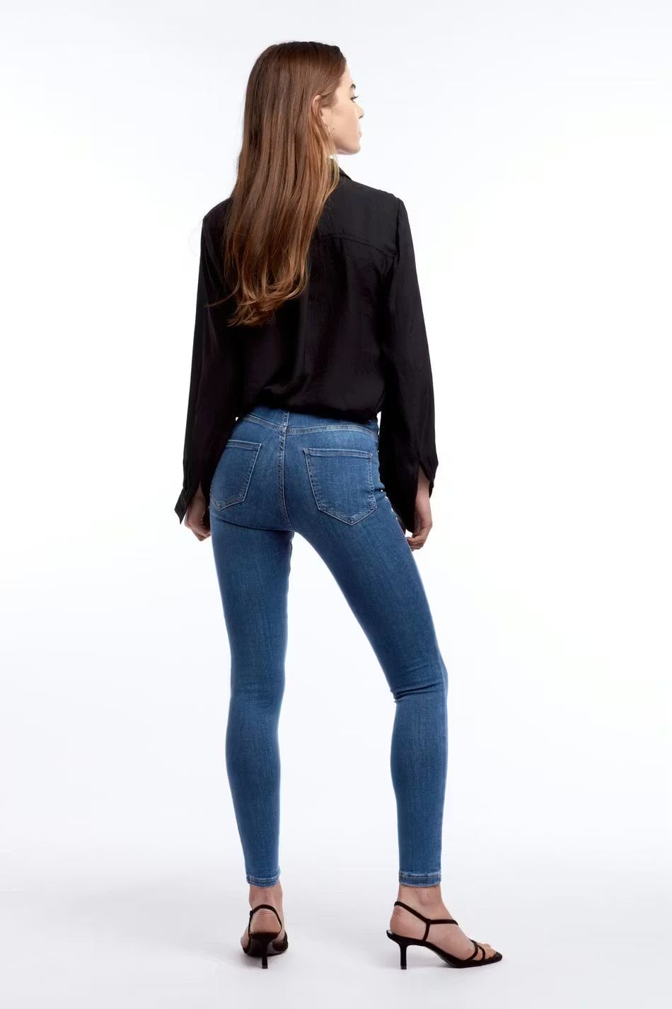 high waist jeans